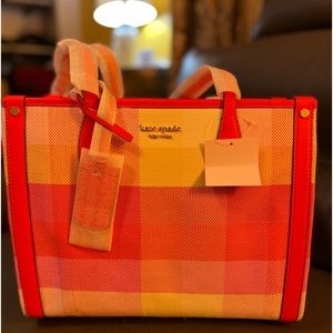 NWT: Kate Spade Market Madras Medium Tote
